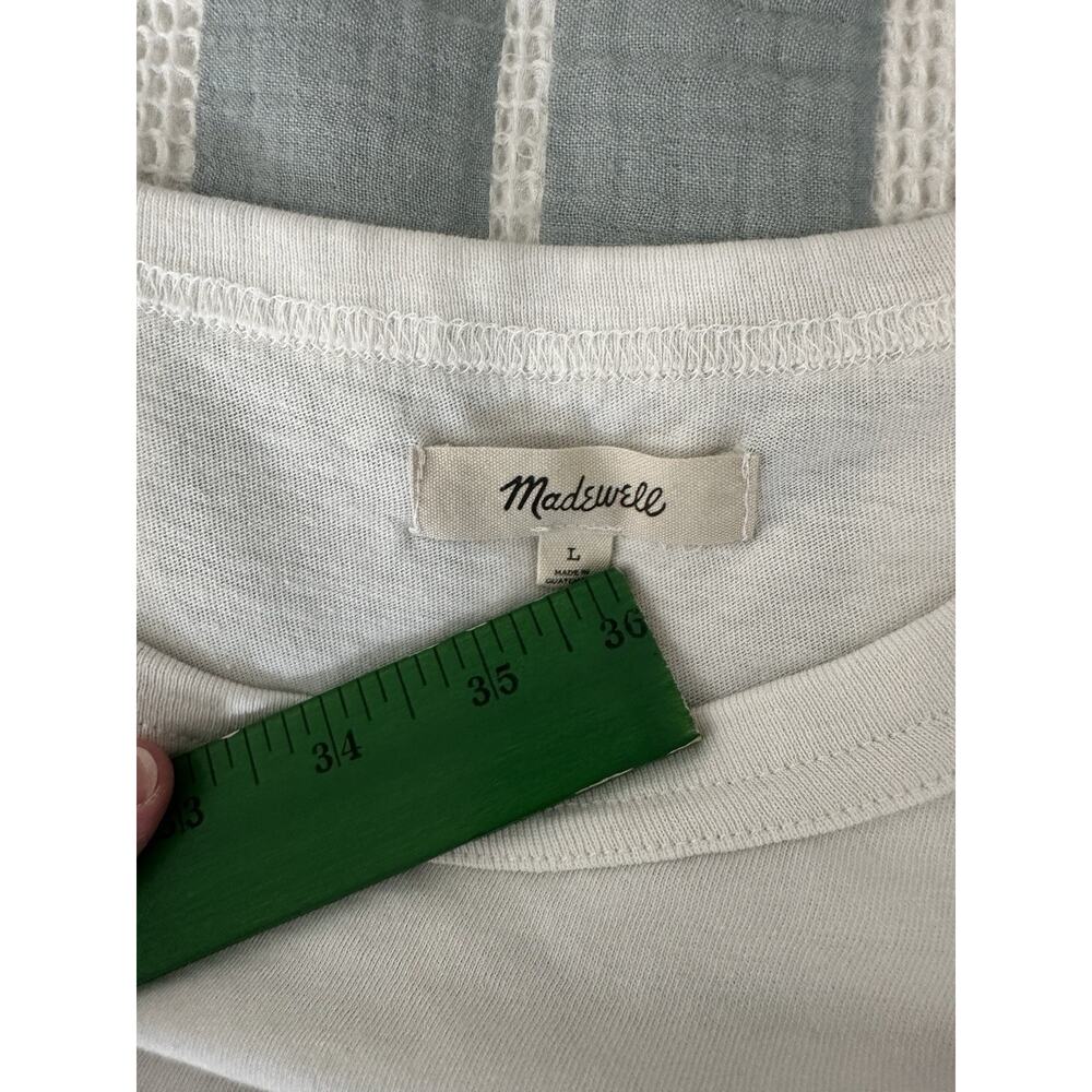 Madewell Graphic T-shirt Hotel Magique Sunshine State of Mind Size Large Cream - Picture 5 of 6